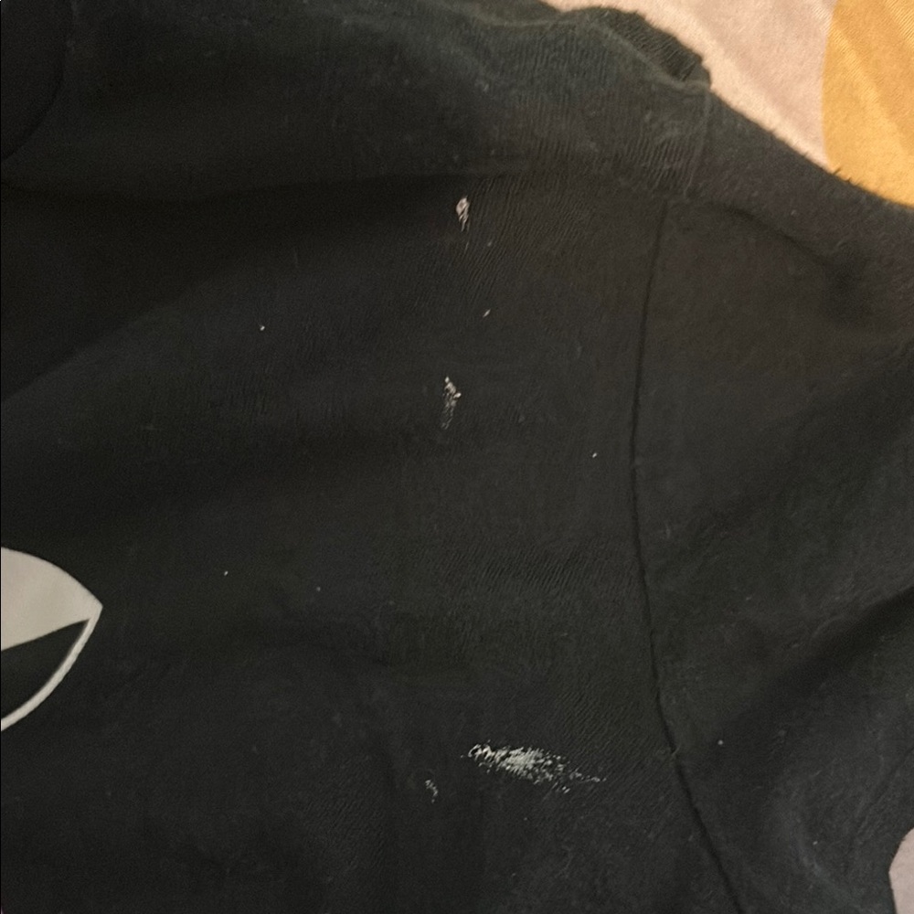 Under Armour Black Tee with Pink Logo - Picture 3 of 5